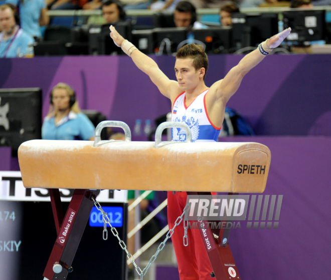 Bakı 2015: Azərbaycan gimnastı gümüş medal qazandı. Azərbaycan, 20 iyun 2015